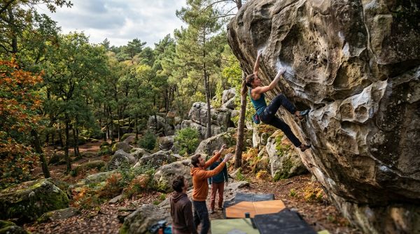 Waarom boulderen in Fontainebleau je verbazingwekkend zal verrassen